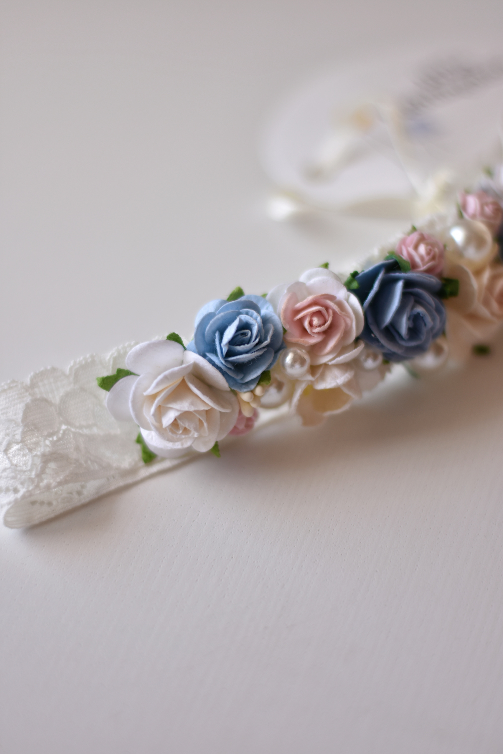 blue pink βρεφική κορδέλα - Image 4