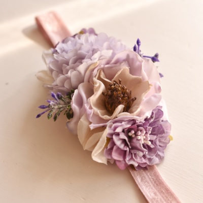 Purple ελαστική κορδέλα