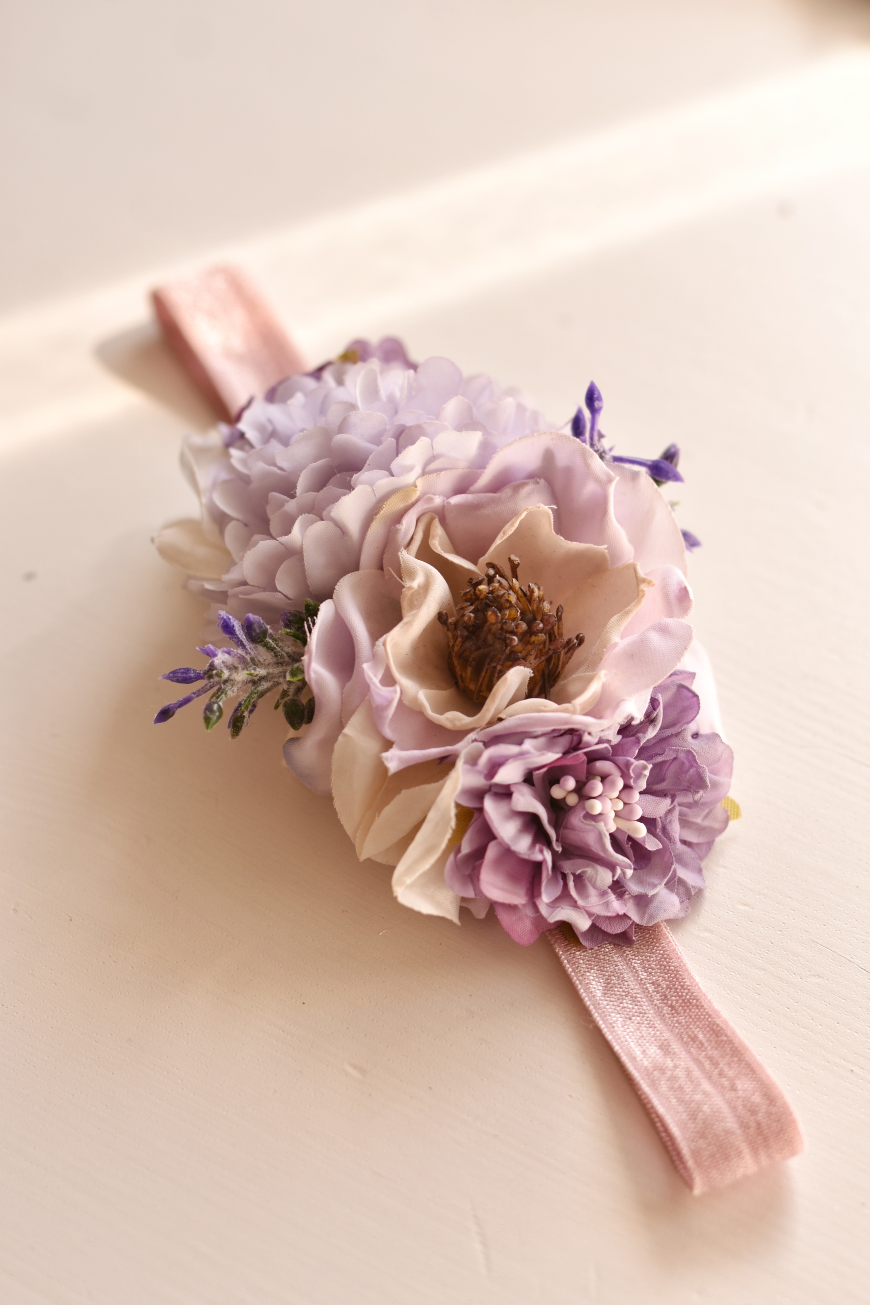 Purple ελαστική κορδέλα