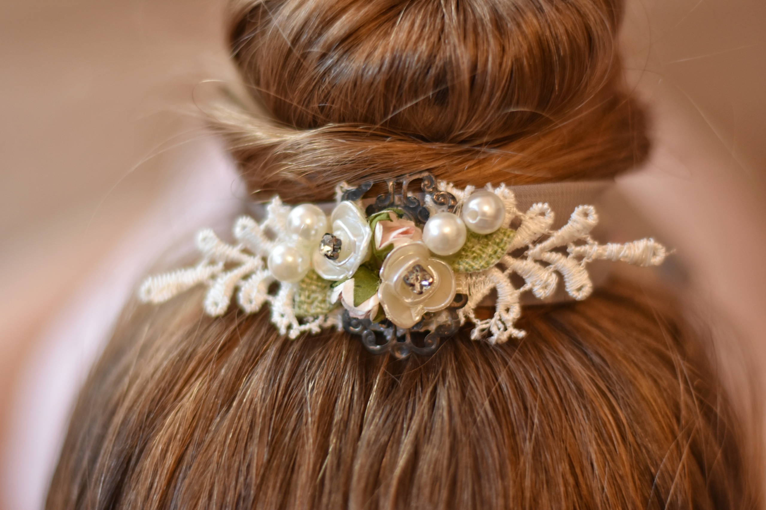 Ballet wrap- γκρι τούλινη κορδέλα