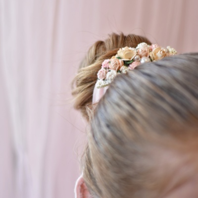 Bun wrap-απαλό ροζ