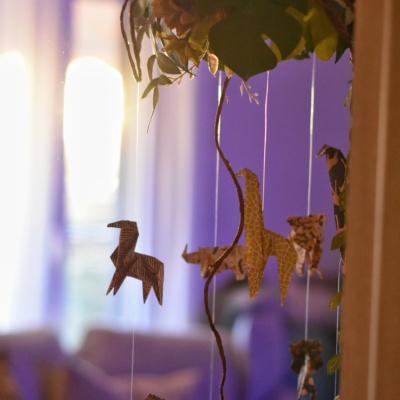 Safari origami mobile