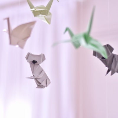 Κοάλα origami mobile