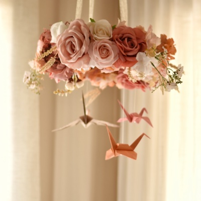 Flower mobile με Origami