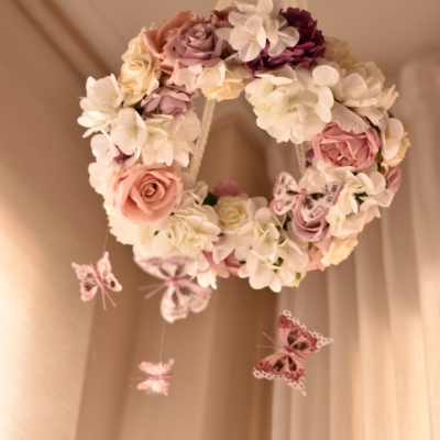 Flower mobile με πατελούδες