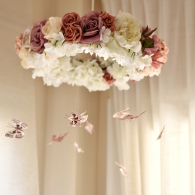 φωτιστικό με πεταλούδες